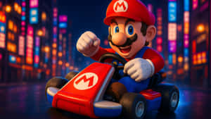 Mario Kart Icon Racing Wallpaper