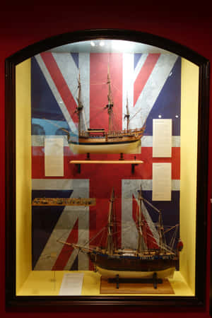 Maritime Museum Ship Models Display Wallpaper