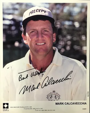 Mark Calcavecchia Signed Photograph Wallpaper