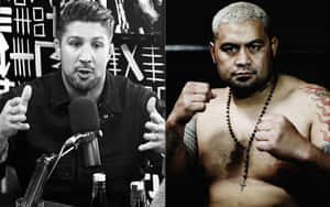 Mark Hunt And His Foe Wallpaper