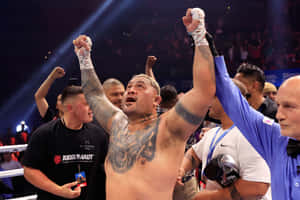 Mark Hunt Victorious Win Wallpaper