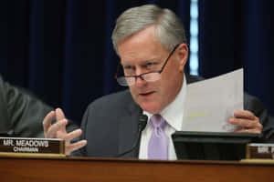 Mark Meadows Chairman Committee Meeting Wallpaper