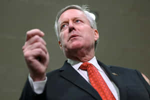 Mark Meadows Speaking Gesture Wallpaper