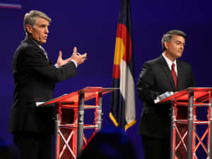 Mark Udall In Debate Wallpaper