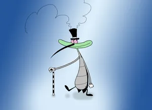 Marky From Oggy And The Cockroaches Wallpaper