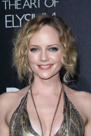 Marley Shelton At D&g Boutique Opening 2008 Wallpaper