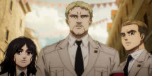 Marleyan Warriors Animated Characters Wallpaper