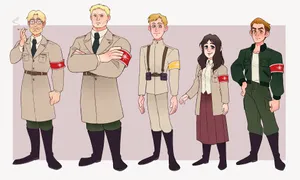 Marleyan Warriors Illustration Wallpaper