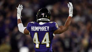 Marlon Humphrey44 Ravens Jersey Wallpaper