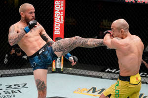 Marlon Vera All Leg Tattoo Kick Wallpaper