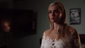 Marny Kennedy Glowing In Red Carpet Attire Wallpaper