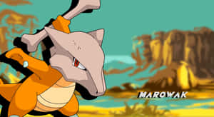 Marowak In Nature Wallpaper