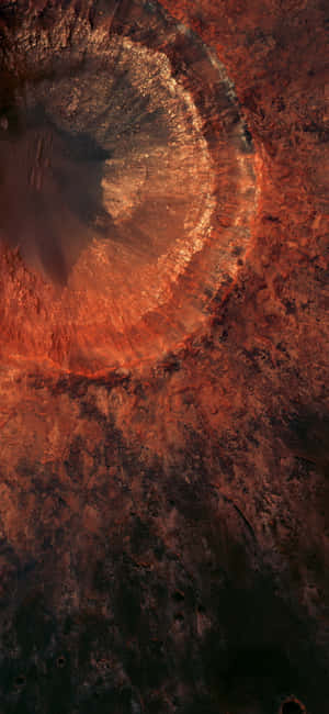 Mars Landscape: Intriguing Red Planet Surface Wallpaper