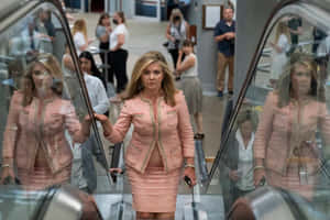 Marsha Blackburn On Escalator Wallpaper