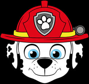 Marshall Paw Patrol Fire Hat Wallpaper