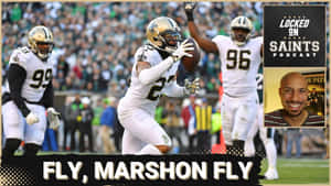 Marshon Lattimore Fly Marshon Fly Poster Wallpaper