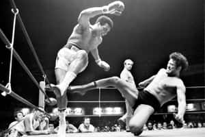 Martial Artist Antonio Inoki Muhammad Ali Wallpaper