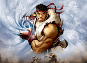 Martial_ Artist_ Energy_ Attack Wallpaper