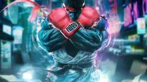 Martial_ Artist_ Ready_for_ Battle Wallpaper