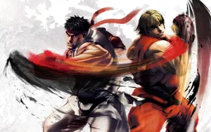 Martial_ Arts_ Showdown_ Artwork Wallpaper