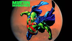 Martian Manhunter In Action Wallpaper