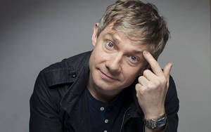 Martin Freemanpopular English Actor Wallpaper