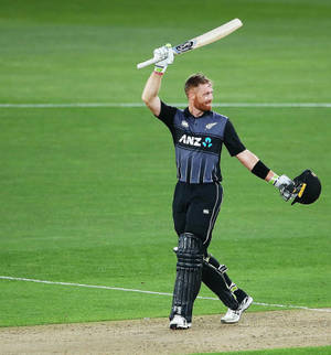 Martin Guptill Cricket Field Wallpaper