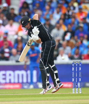 Martin Guptill Striking Stance Wallpaper