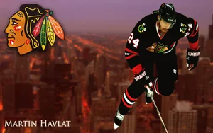 Martin Havlat For Chicago Blackhawks Wallpaper