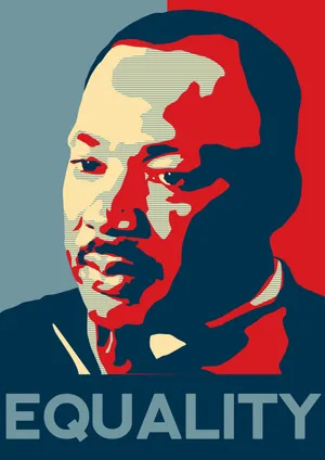 Martin Luther King Jr. Advocating For Equality Wallpaper
