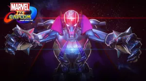 Marvel And Capcom Heroes Clash In Epic Battles Wallpaper