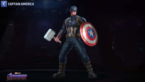 Marvel Avenger Captain America Worthy Wallpaper