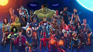 Marvel Cinematic Universe Heroes Assemble Wallpaper