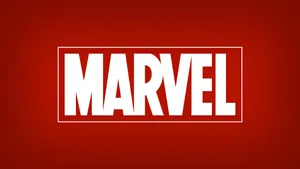 Marvel Comics Logo On A Colorful Background Wallpaper