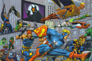 Marvel_ D C_ Amalgam_ Universe Wallpaper