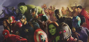 Marvel Heroes Assemble Wallpaper