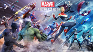 Marvel Heroes Wallpaper