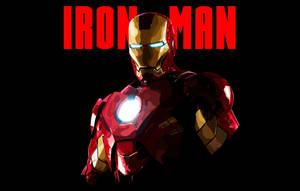 Marvel Iron Man Logo Wallpaper
