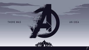 Marvel Minimalist: A Stylish Take On Iconic Characters Wallpaper