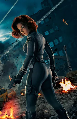 Marvel Natasha Romanoff Avenger 3d Wallpaper