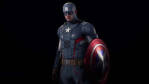 Marvel Ps4 Captain America Video Game Character Wallpaper