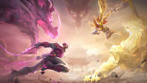 Marvel Rivals Epic Battle Scene Wallpaper