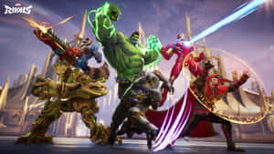 Marvel Rivals Epic Hero Battle Wallpaper