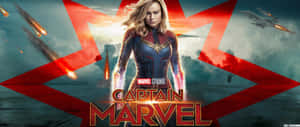 Marvel's Captain Marvel In Stunning 3d Wallpaper