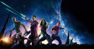 Marvel's Guardians Of The Galaxy Cast In All Their Glory. Wallpaper