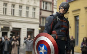 Marvel's Heroism At Its Best - Captain America: The First Avenger Wallpaper