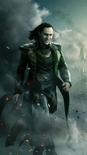 Marvel's Loki, Master Of Mischief And Trickery Wallpaper