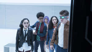 Marvel's Runaways In Action Wallpaper
