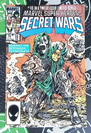 Marvel's Secret Wars Battle Scene Wallpaper