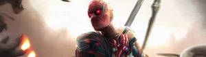 Marvel's Spiderman With Infinity Gauntlet 5120 X 1440 Wallpaper